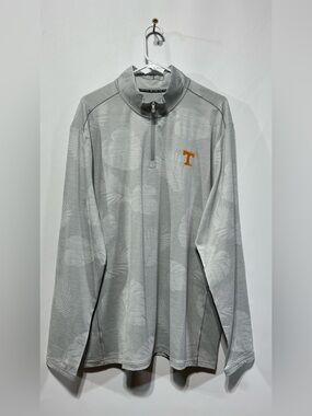 Tommy Bahama Tennessee Tropical Half-Zip Island Zone Men’s Size XL